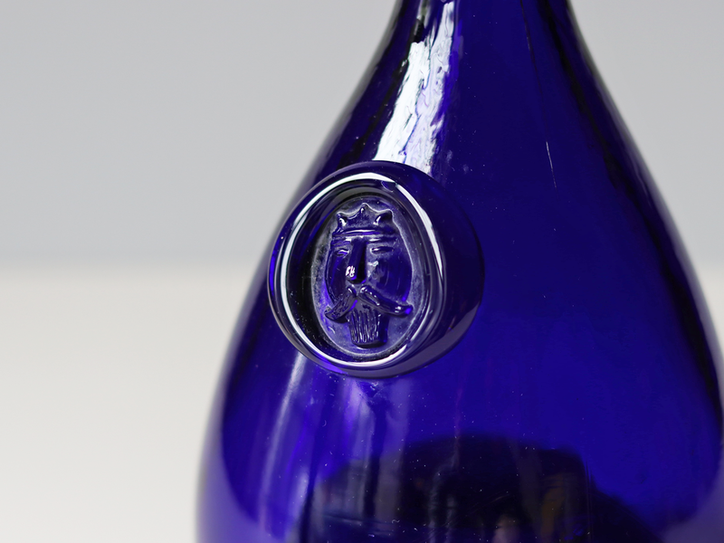 Holmegaard （ホルムガード） Viking carafe cobalt Ole Winther  │ 北欧ヴィンテージ デンマーク カラフェ ガラス 花瓶