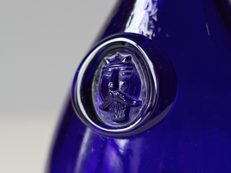 Holmegaard （ホルムガード） Viking carafe cobalt Ole Winther  │ 北欧ヴィンテージ デンマーク カラフェ ガラス 花瓶