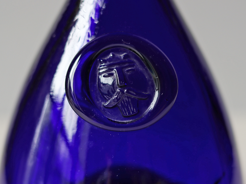 Holmegaard （ホルムガード） Viking carafe cobalt Ole Winther  │ 北欧ヴィンテージ デンマーク カラフェ ガラス 花瓶