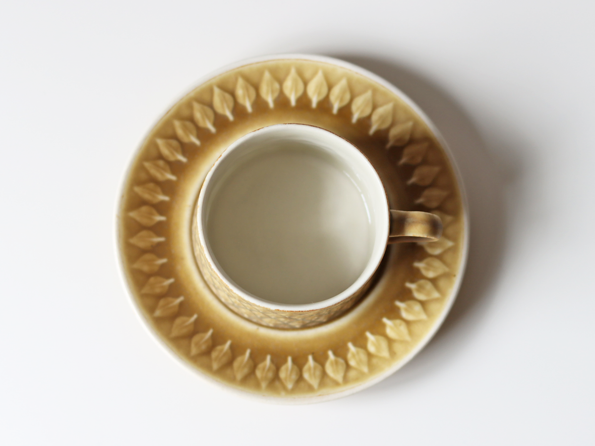 【北欧 デンマークヴィンテージ】Jens.H.Quistgaard （イェンス・クイストゴー） Relief （レリーフ） tea cup saucer