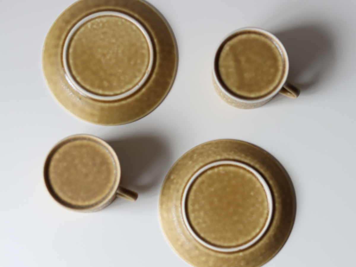 【北欧 デンマークヴィンテージ】Jens.H.Quistgaard （イェンス・クイストゴー） Relief （レリーフ） tea cup saucer