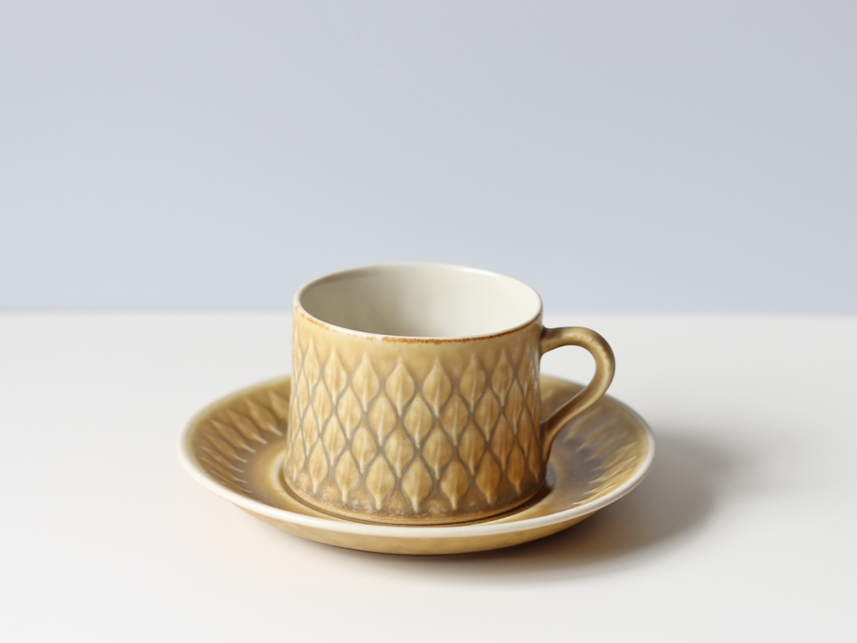 【北欧 デンマークヴィンテージ】Jens.H.Quistgaard （イェンス・クイストゴー） Relief （レリーフ） tea cup saucer