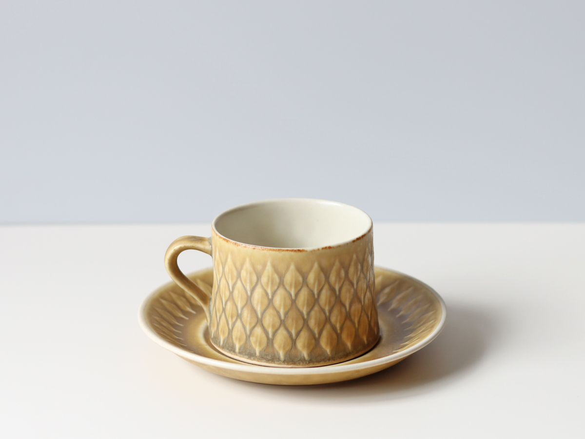 【北欧 デンマークヴィンテージ】Jens.H.Quistgaard （イェンス・クイストゴー） Relief （レリーフ） tea cup saucer