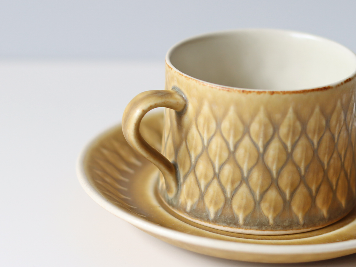 【北欧 デンマークヴィンテージ】Jens.H.Quistgaard （イェンス・クイストゴー） Relief （レリーフ） tea cup saucer