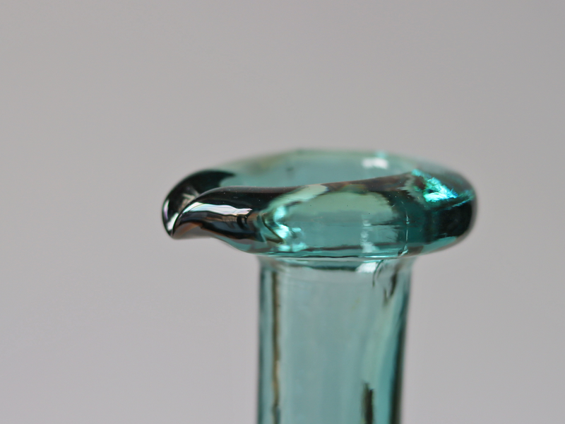 Holmegaard （ホルムガード） Viking carafe turquoise Ole Winther  │ 北欧ヴィンテージ デンマーク カラフェ ガラス 花瓶