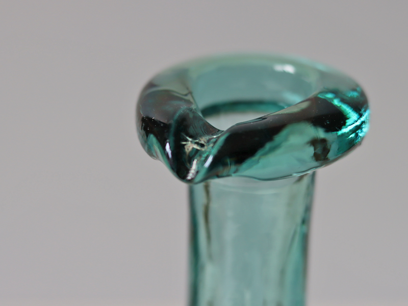 Holmegaard （ホルムガード） Viking carafe turquoise Ole Winther  │ 北欧ヴィンテージ デンマーク カラフェ ガラス 花瓶