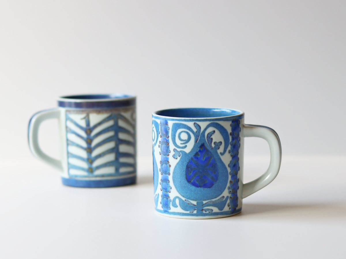 【北欧 デンマーク ヴィンテージ】Royal copenhagen （ロイヤルコペンハーゲン） year mug small 1969 NT