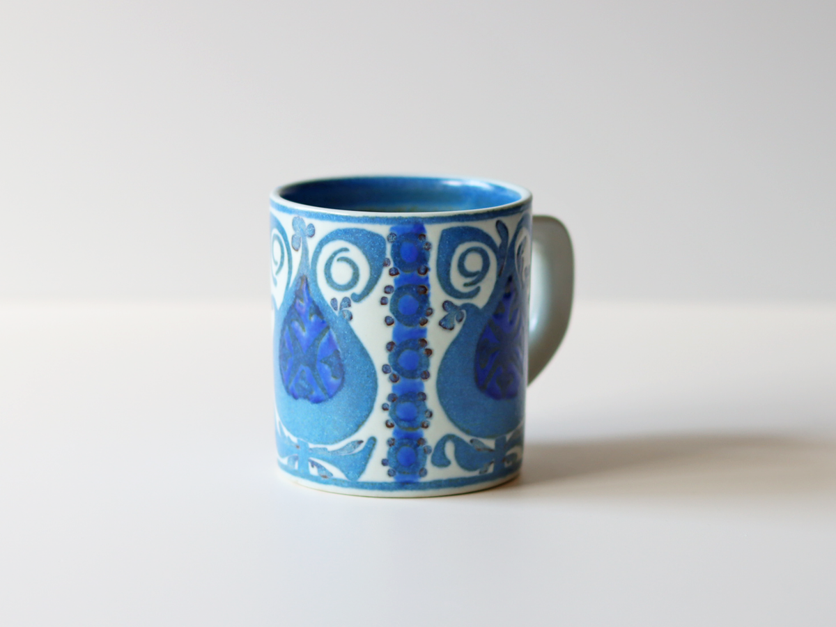 【北欧 デンマーク ヴィンテージ】Royal copenhagen （ロイヤルコペンハーゲン） year mug small 1969 NT