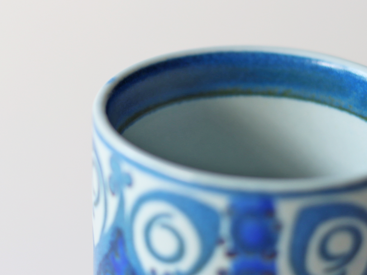 【北欧 デンマーク ヴィンテージ】Royal copenhagen （ロイヤルコペンハーゲン） year mug small 1969 NT