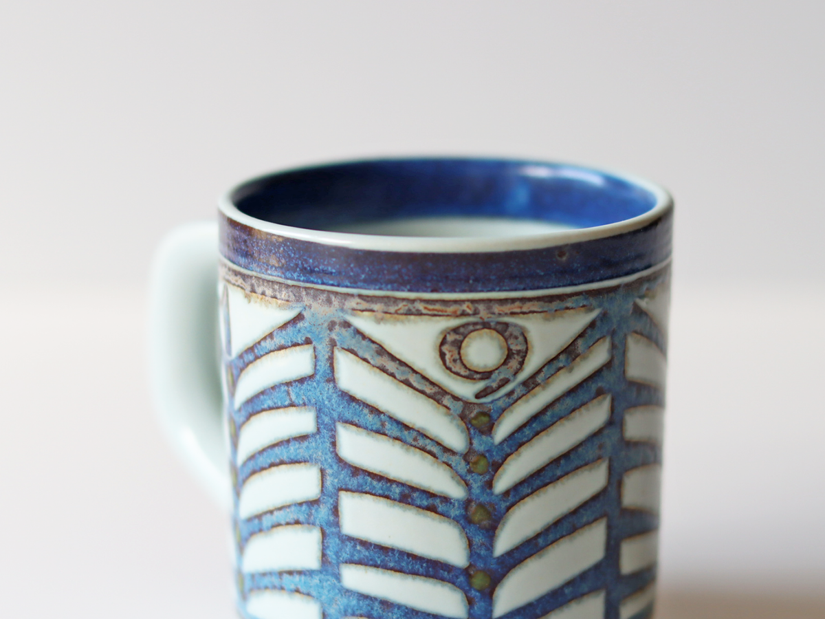 Royal copenhagen （ロイヤルコペンハーゲン） year mug small 1970 DS  │ 北欧ヴィンテージ デンマーク 食器 マグカップ 陶磁器