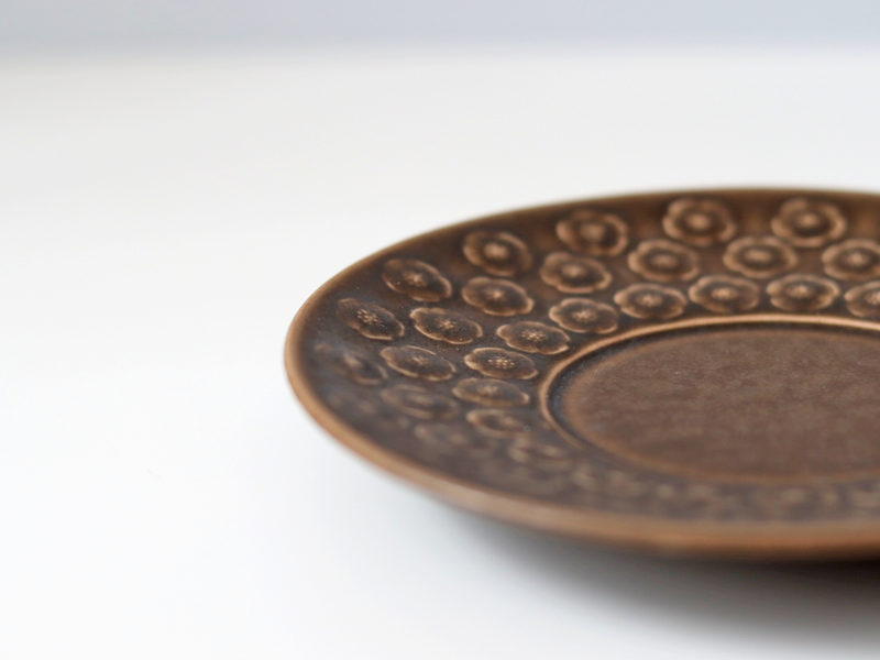 Jens.H.Quistgaard （イェンス・クイストゴー） Azur umbra （アズール アンブラ） cup saucer │ 北欧ヴィンテージ デンマーク 食器 コーヒーカップ プラム 陶磁器