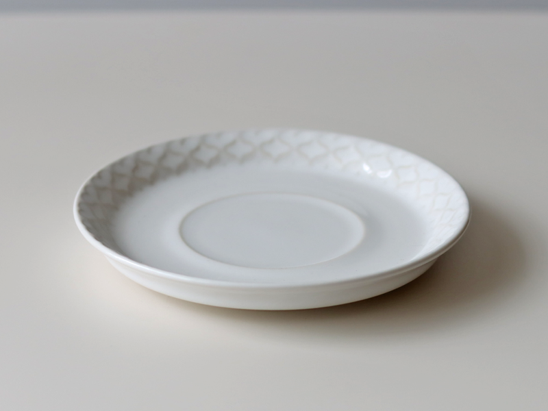 Jens.H.Quistgaard （イェンス・クイストゴー） Cordial palet（コーディアル パレット） cup saucer white │ 北欧ヴィンテージ デンマーク 食器 コーヒーカップ 陶磁器