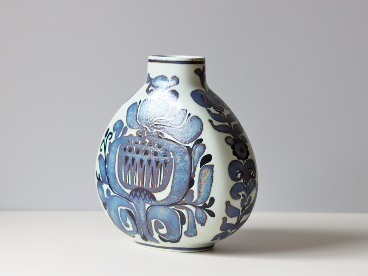 Royal copenhagen （ロイヤルコペンハーゲン） Tenera （テネラ） vase KC 1427/303 │ 北欧ヴィンテージ デンマーク 花瓶 陶磁器