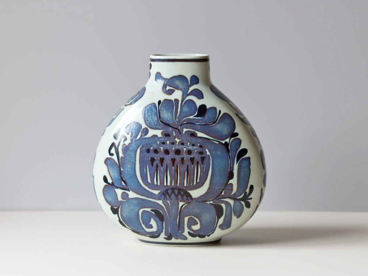 Royal copenhagen （ロイヤルコペンハーゲン） Tenera （テネラ） vase KC 1427/303 │ 北欧ヴィンテージ デンマーク 花瓶 陶磁器
