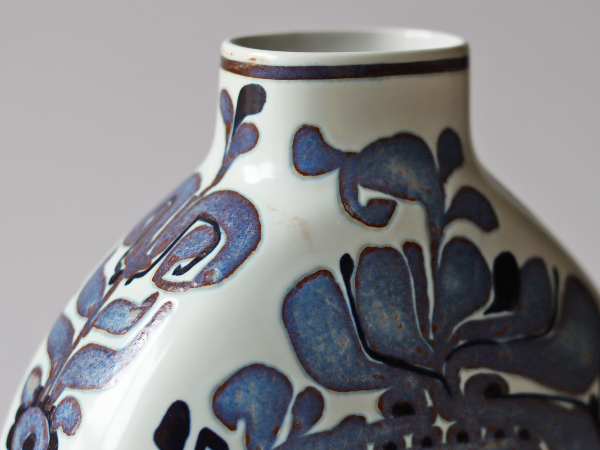 Royal copenhagen （ロイヤルコペンハーゲン） Tenera （テネラ） vase KC 1427/303 │ 北欧ヴィンテージ デンマーク 花瓶 陶磁器