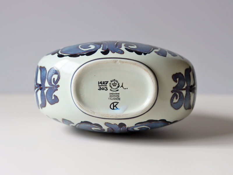 Royal copenhagen （ロイヤルコペンハーゲン） Tenera （テネラ） vase KC 1427/303 │ 北欧ヴィンテージ デンマーク 花瓶 陶磁器