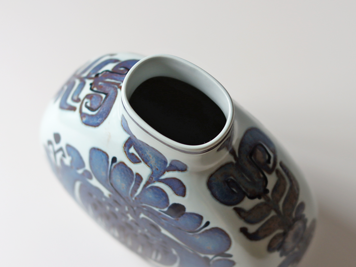 Royal copenhagen （ロイヤルコペンハーゲン） Tenera （テネラ） vase KC 1427/303 │ 北欧ヴィンテージ デンマーク 花瓶 陶磁器