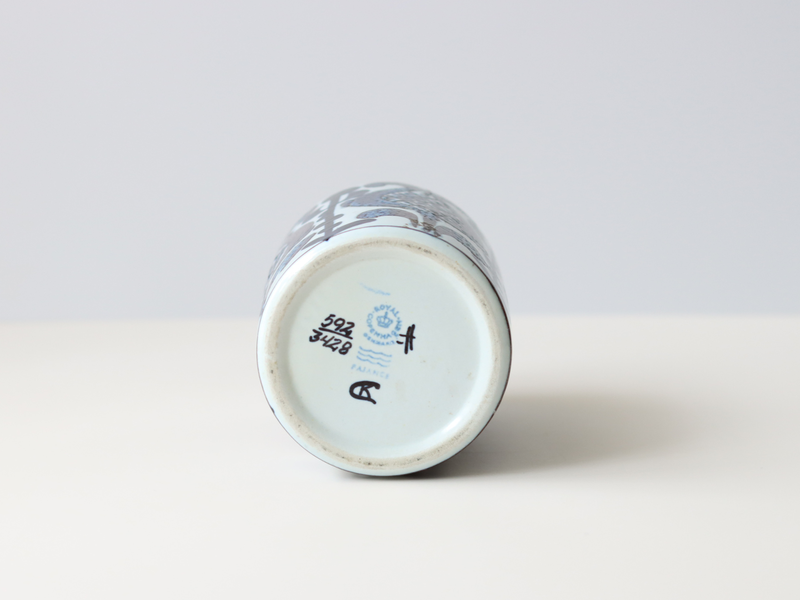 Royal copenhagen （ロイヤルコペンハーゲン） Tenera （テネラ） vase KC 592/3428 │ 北欧ヴィンテージ デンマーク 花瓶 陶磁器