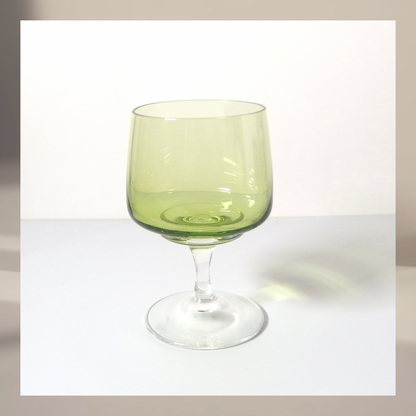 【北欧 デンマーク ヴィンテージ】Holmegaard （ホルムガード） Mandalay（マンダレー） white wine glass