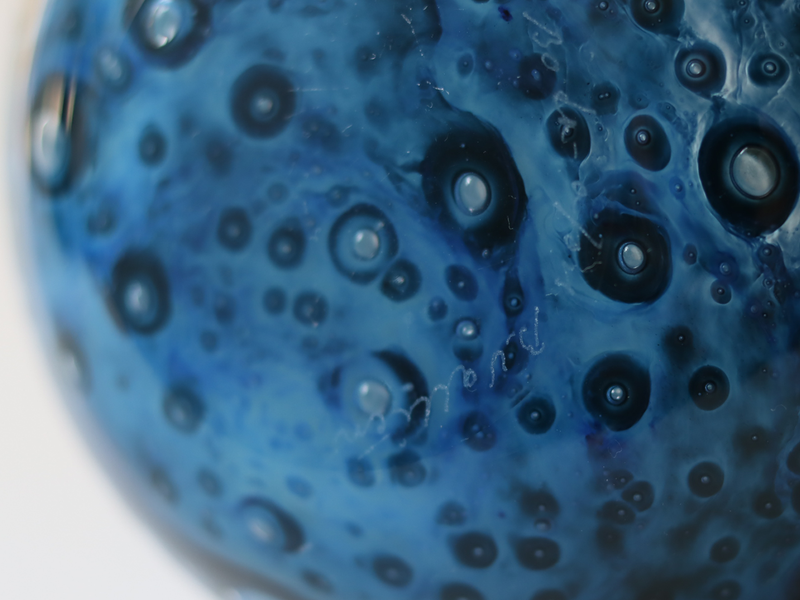 Boda （ボダ） Bertil Vallien（バーティル・ヴァリーン） vase blue │ 北欧 スウェーデン ヴィンテージ ガラス 花瓶