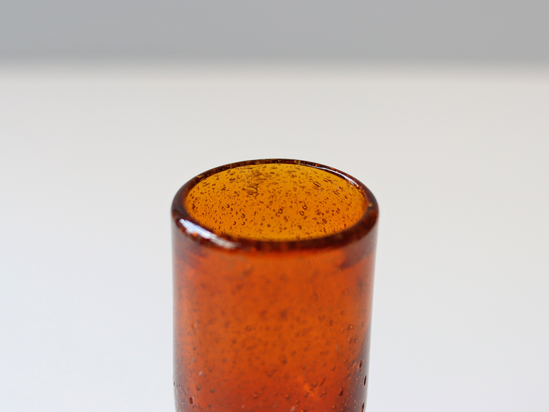 Boda（ボダ） リキュールグラス アンバー H10.5cm / Erik Höglund ｜ 北欧ヴィンテージ スウェーデン
