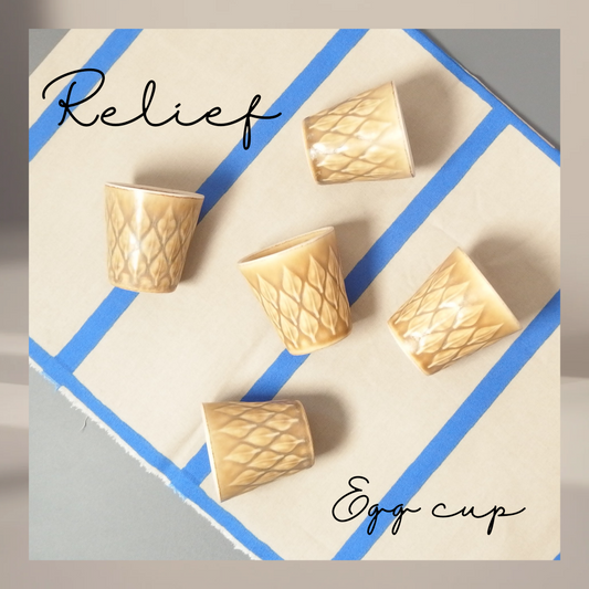 【北欧 ヴィンテージ】Quistgaard （クイストゴー） Relief （レリーフ）egg cup