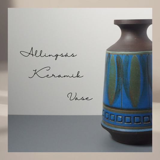 【北欧 ヴィンテージ】 Allingsas（アリングソース） vase