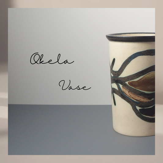 【北欧 ヴィンテージ】 Okela（オケラ） vase