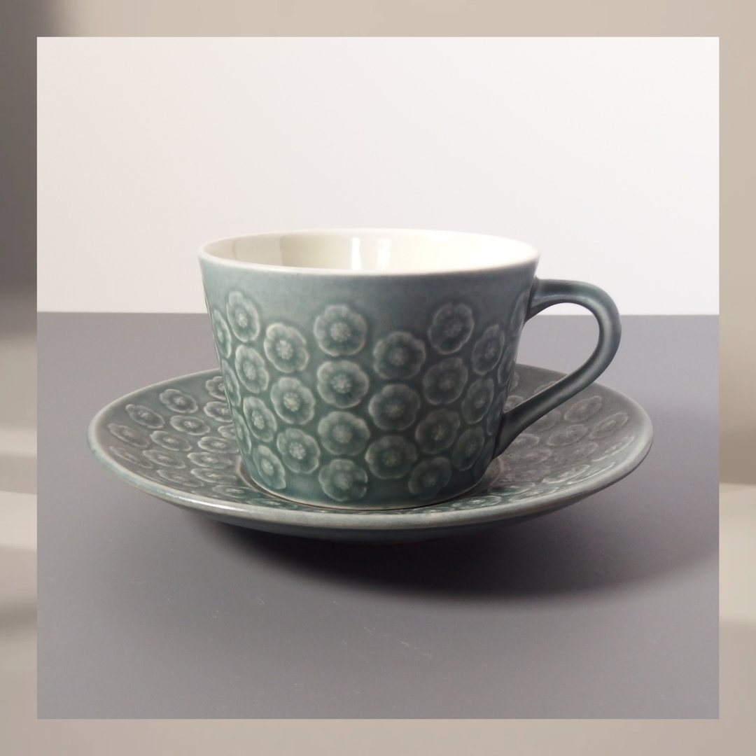 【北欧 ヴィンテージ】Jens.H.Quistgaard （イェンス・クイストゴー） Azur （アズール） teacup saucer