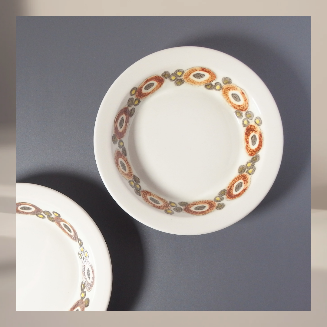 【北欧 ヴィンテージ】Royal copenhagen （ロイヤルコペンハーゲン） Nucella （ヌセラ）Deep plate