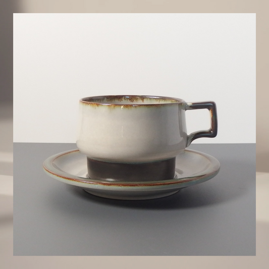 【北欧 ヴィンテージ】 Quistgaard （クイストゴー ） Tema （テーマ） tea cup saucer