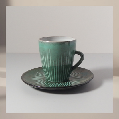 【北欧 デンマーク ヴィンテージ】Hegnetslund coffee cup saucer
