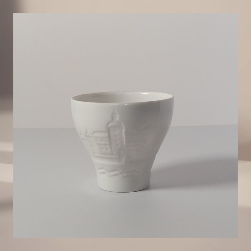 Rorstrand （ロールストランド） candle holder │ 北欧 スウエーデン ヴィンテージ キャンドルホルダー 陶磁器