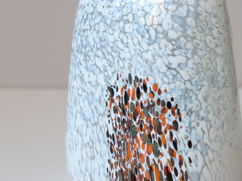 Boda（ボダ） Owls L ガラスフクロウ オブジェ ホワイト / Bertil Vallien ｜ 北欧ヴィンテージ スウェーデン