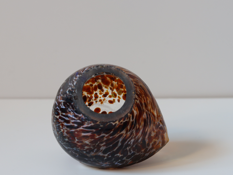 Boda（ボダ） Bird ガラスバード オブジェ Sサイズ ブラウン / Bertil Vallien ｜ 北欧ヴィンテージ スウェーデン