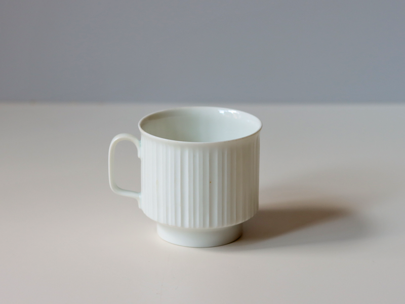 Rosenthal （ローゼンタール） Tapio Wirkkala（タピオ・ウィルカラ）Noire（ノワール）cup saucer trio │ 北欧 ドイツ ヴィンテージ コーヒーカップ 陶磁器