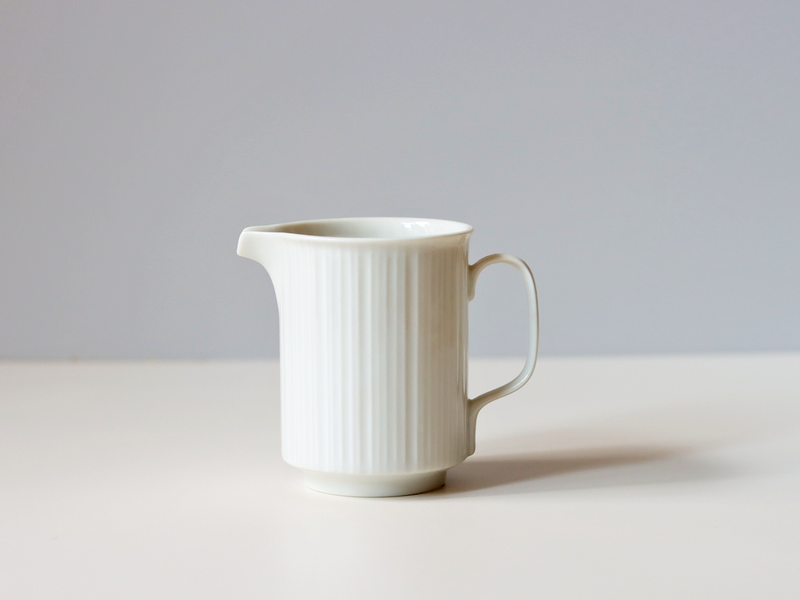 Rosenthal （ローゼンタール） Tapio Wirkkala（タピオ・ウィルカラ）Noire（ノワール）creamer │ 北欧 ドイツ ヴィンテージ クリーマー 陶磁器