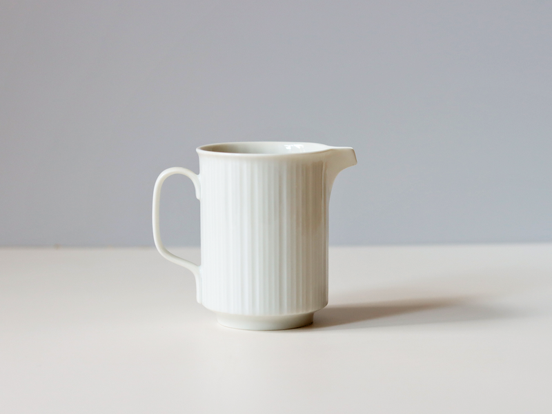 Rosenthal （ローゼンタール） Tapio Wirkkala（タピオ・ウィルカラ）Noire（ノワール）creamer │ 北欧 ドイツ ヴィンテージ クリーマー 陶磁器
