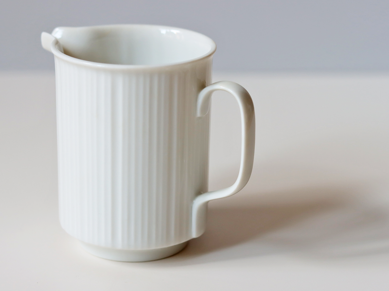 Rosenthal （ローゼンタール） Tapio Wirkkala（タピオ・ウィルカラ）Noire（ノワール）creamer │ 北欧 ドイツ ヴィンテージ クリーマー 陶磁器