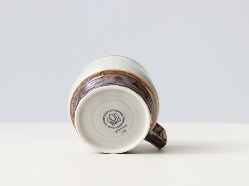 Jens.H.Quistgaard （イェンス・クイストゴー） Mexico （メキシコ） tea cup saucer │ 北欧ヴィンテージ デンマーク 食器 ティーカップ 陶磁器