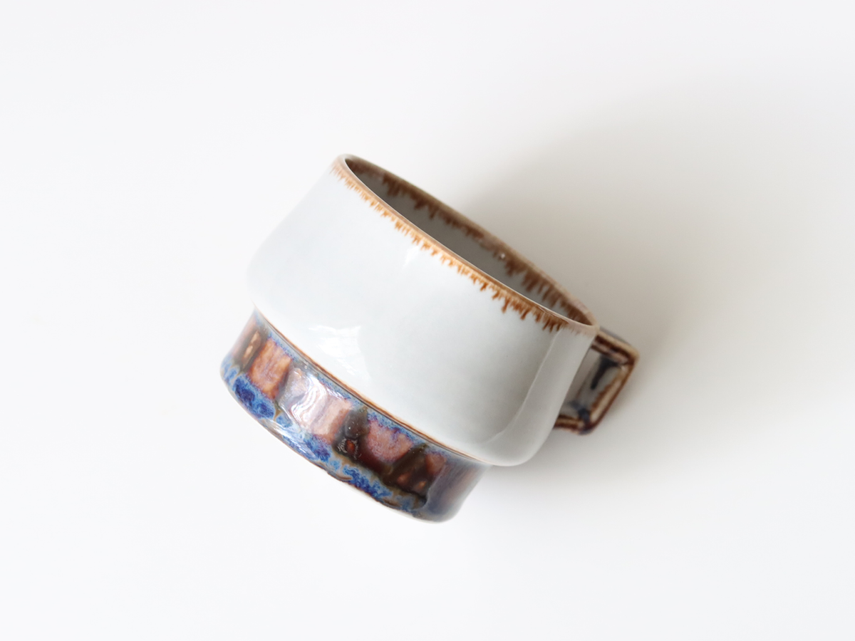 Jens.H.Quistgaard （イェンス・クイストゴー） Mexico （メキシコ） tea cup saucer │ 北欧ヴィンテージ デンマーク 食器 ティーカップ 陶磁器