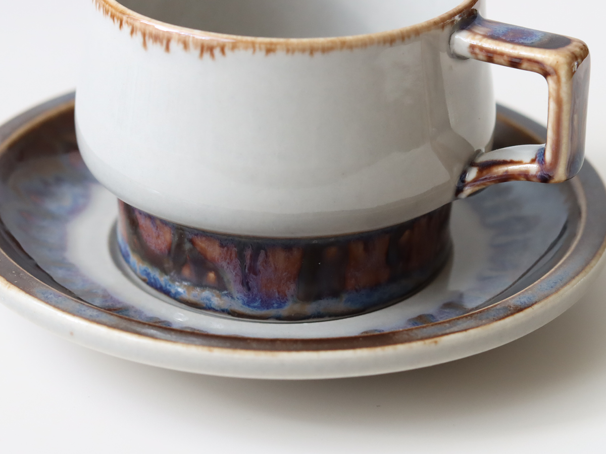 Jens.H.Quistgaard （イェンス・クイストゴー） Mexico （メキシコ） tea cup saucer │ 北欧ヴィンテージ デンマーク 食器 ティーカップ 陶磁器