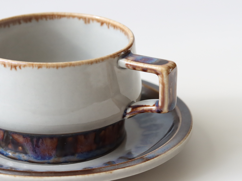 Jens.H.Quistgaard （イェンス・クイストゴー） Mexico （メキシコ） tea cup saucer │ 北欧ヴィンテージ デンマーク 食器 ティーカップ 陶磁器