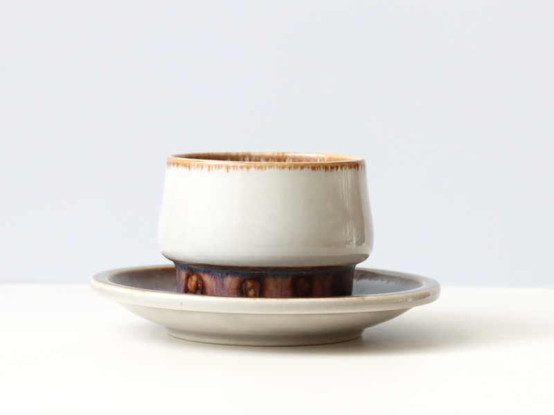Jens.H.Quistgaard （イェンス・クイストゴー） Mexico （メキシコ） tea cup saucer │ 北欧ヴィンテージ デンマーク 食器 ティーカップ 陶磁器
