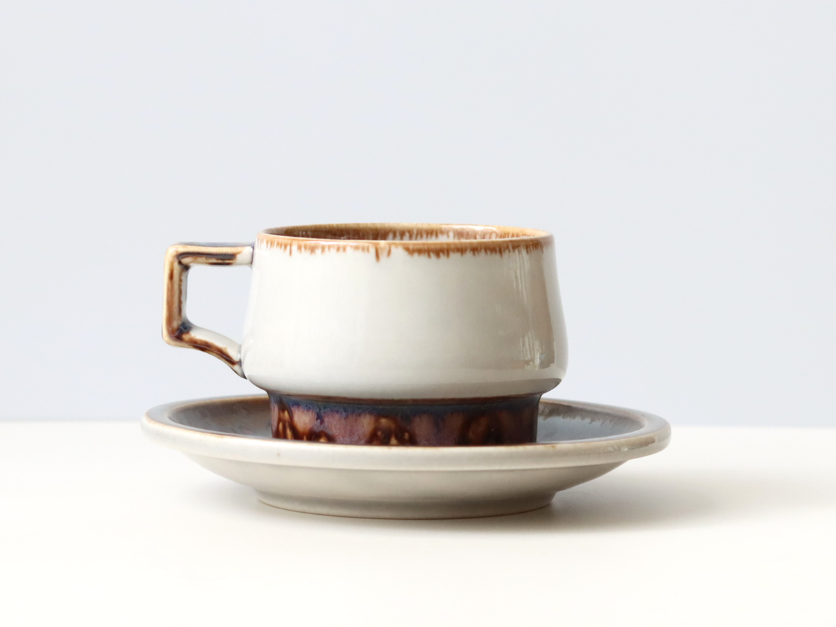 Jens.H.Quistgaard （イェンス・クイストゴー） Mexico （メキシコ） tea cup saucer │ 北欧ヴィンテージ デンマーク 食器 ティーカップ 陶磁器