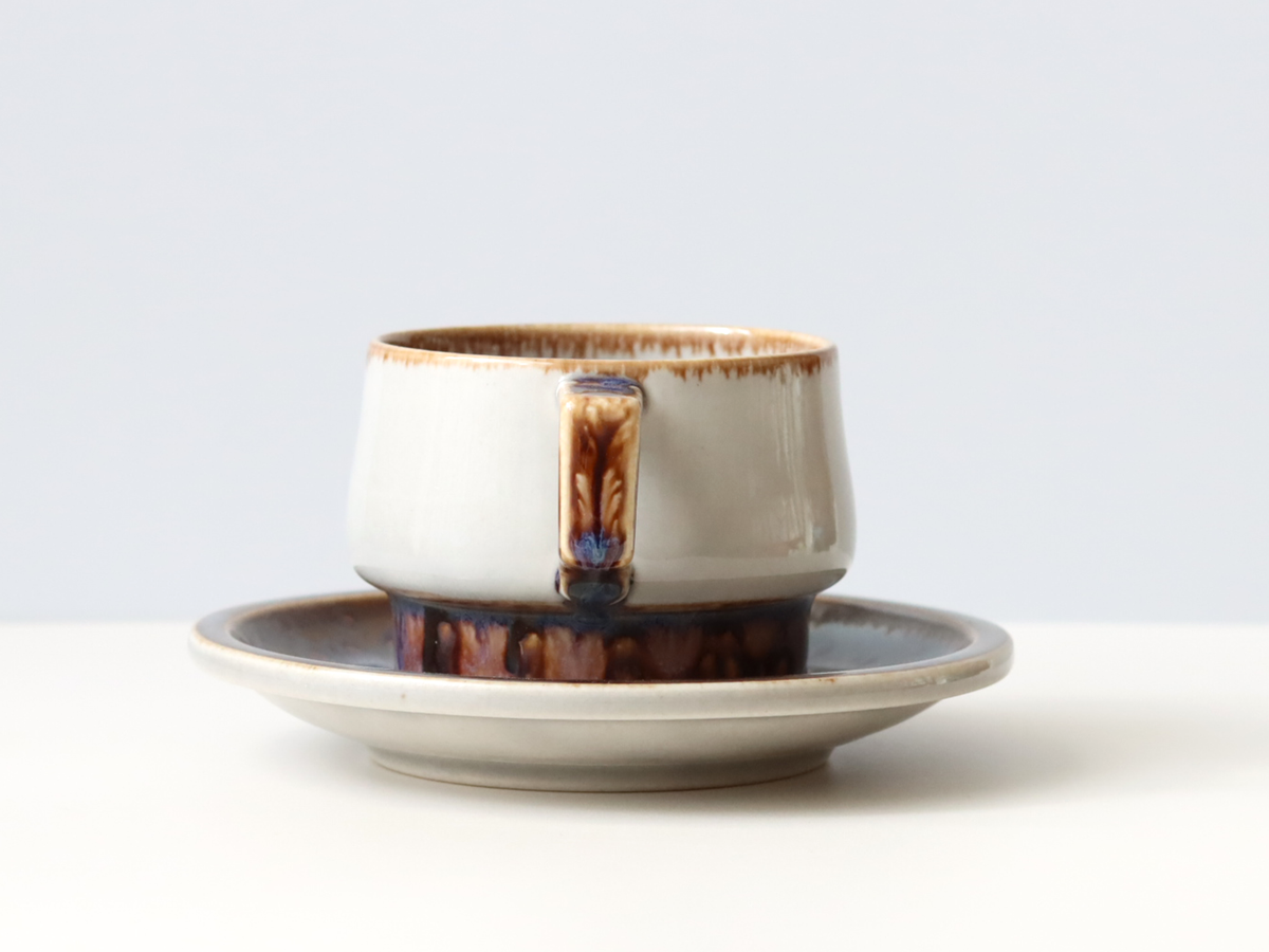 Jens.H.Quistgaard （イェンス・クイストゴー） Mexico （メキシコ） tea cup saucer │ 北欧ヴィンテージ デンマーク 食器 ティーカップ 陶磁器
