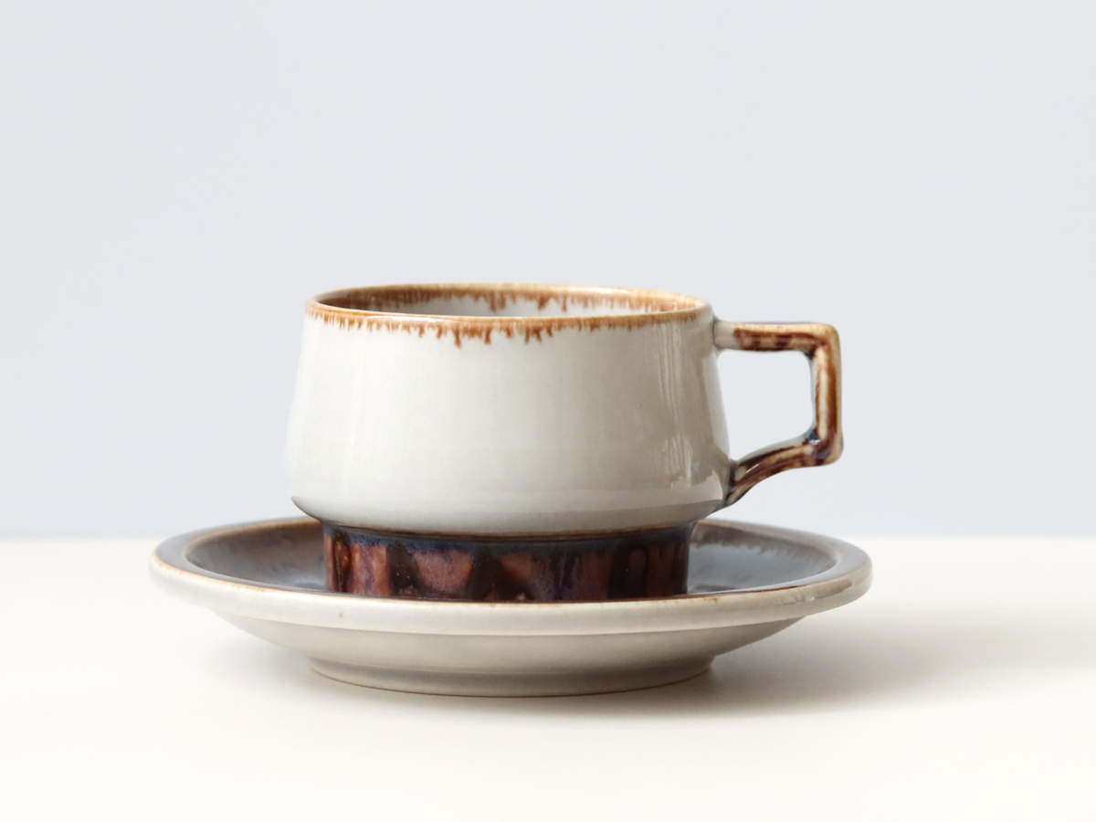 Jens.H.Quistgaard （イェンス・クイストゴー） Mexico （メキシコ） tea cup saucer │ 北欧ヴィンテージ デンマーク 食器 ティーカップ 陶磁器