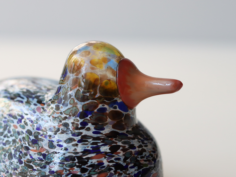 Boda Bird duck Bertil Vallien（バーティル・ヴァリーン）│ 北欧 スウェーデン ヴィンテージ 鳥 アヒル ガラス オブジェ