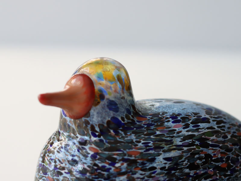 Boda Bird duck Bertil Vallien（バーティル・ヴァリーン）│ 北欧 スウェーデン ヴィンテージ 鳥 アヒル ガラス オブジェ