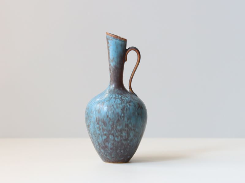 Rörstrand（ロールストランド） Gunnar Nylund（グンナー・二ルンド） AUQ handle vase │ 北欧 スウェーデン ヴィンテージ 陶磁器 一輪挿し 花瓶